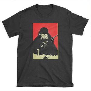 Fallout NCR Ranger Contrast Fan Art T-shirt Tee
