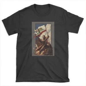 Fallout NCR Ranger Flag Fan Art T-shirt Tee