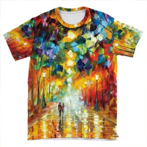 Farewell To Anger - Leonid Afremov AOP T-shirt Tee