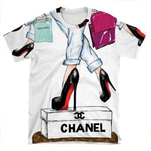 Fashion AOP T-shirt Tee