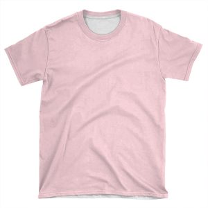 Fashion Romantic Cotton Candy Pastel Blush Pink AOP T-shirt Tee