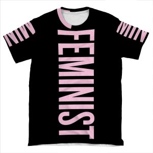 Feminist AOP T-shirt Tee