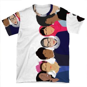 Feminist Girl Gang- Squad Goals AOP T-shirt Tee