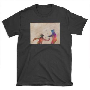 Fencing sport art #fencing T-shirt Tee