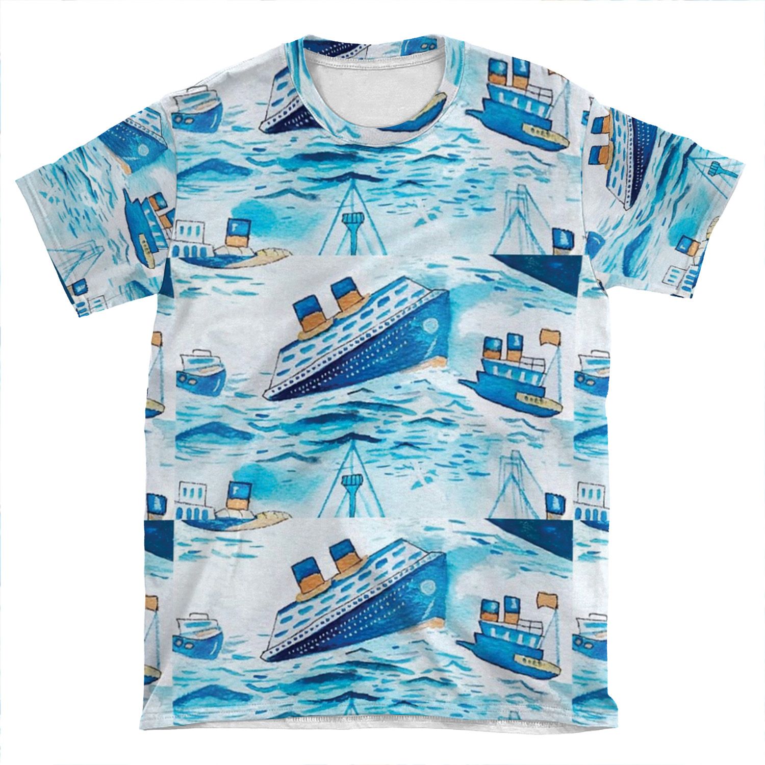 Ferry Boats AOP T-shirt Tee