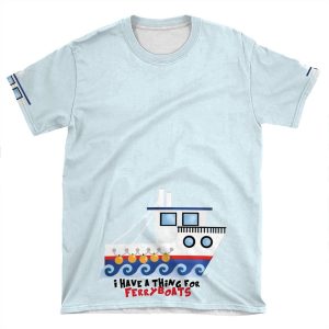 Ferryboats AOP T-shirt Tee