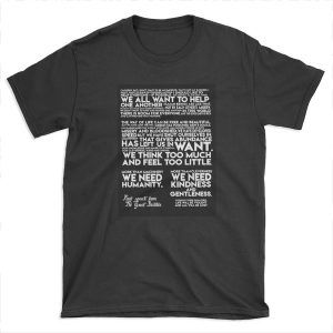 Final speech from The Great Dictator T-shirt Tee