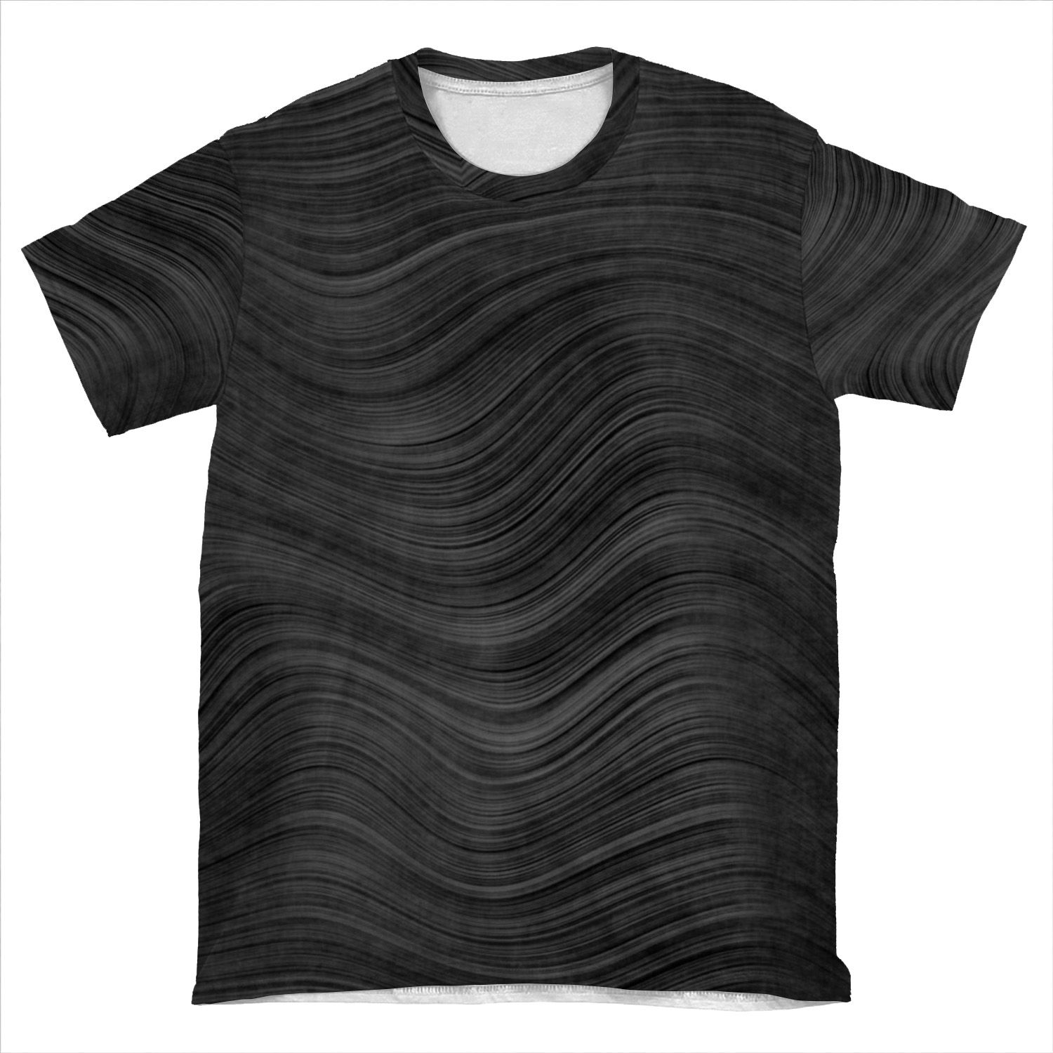 Fine Grain Beskar Steel Ingot - Dark Steel AOP T-shirt Tee
