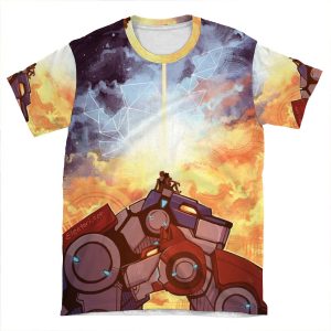 Fire And Ice AOP T-shirt Tee