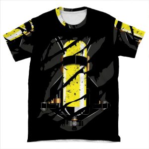 Firefighters Compressed Air Bottle - Cool Gift AOP T-shirt Tee