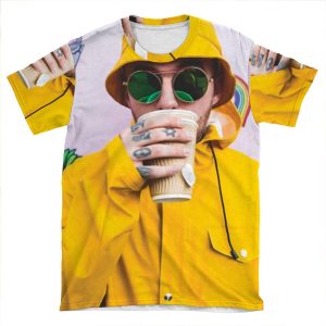 Fisherman AOP T-shirt Tee