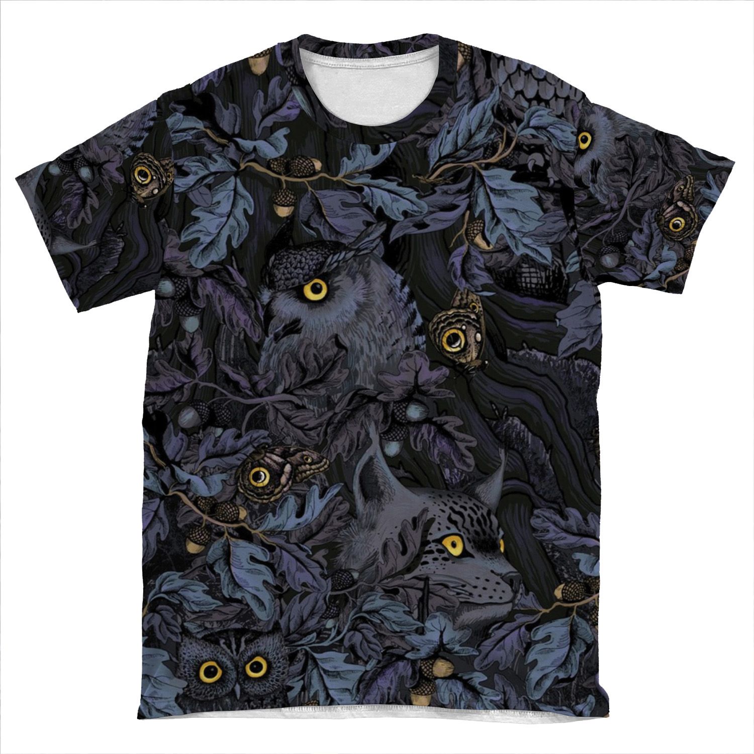 Fit In (Moonlight Blue) AOP T-shirt Tee