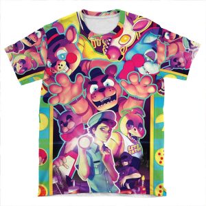 Five Nights At Freddy's AOP T-shirt Tee