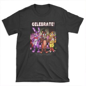 Five Nights At Freddy's - Celebrate! T-shirt Tee