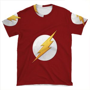 Flash Logo Iphone AOP T-shirt Tee