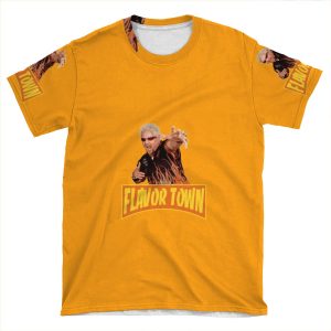 Flavor Town Usa - Guy Flerl AOP T-shirt Tee