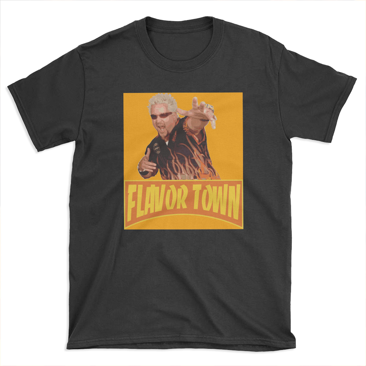 FLAVOR TOWN USA - GUY FlERl T-shirt Tee