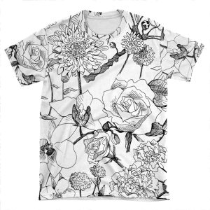 Flora AOP T-shirt Tee