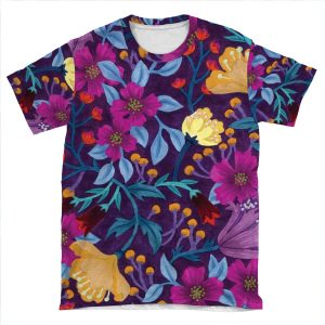 Floral AOP T-shirt Tee