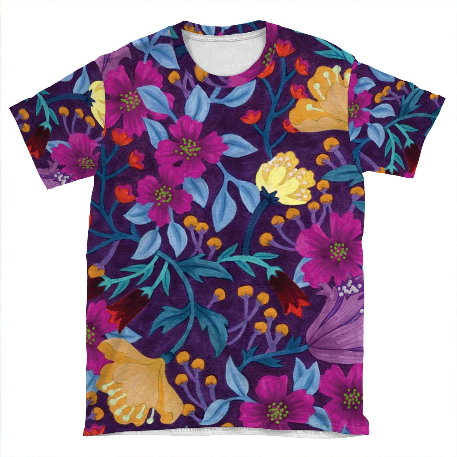 Floral AOP T-shirt Tee