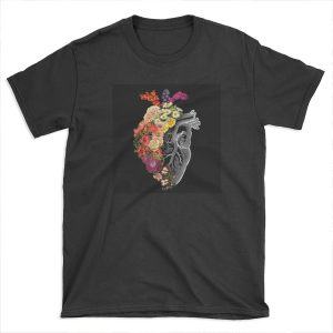 Flower Heart Spring T-shirt Tee