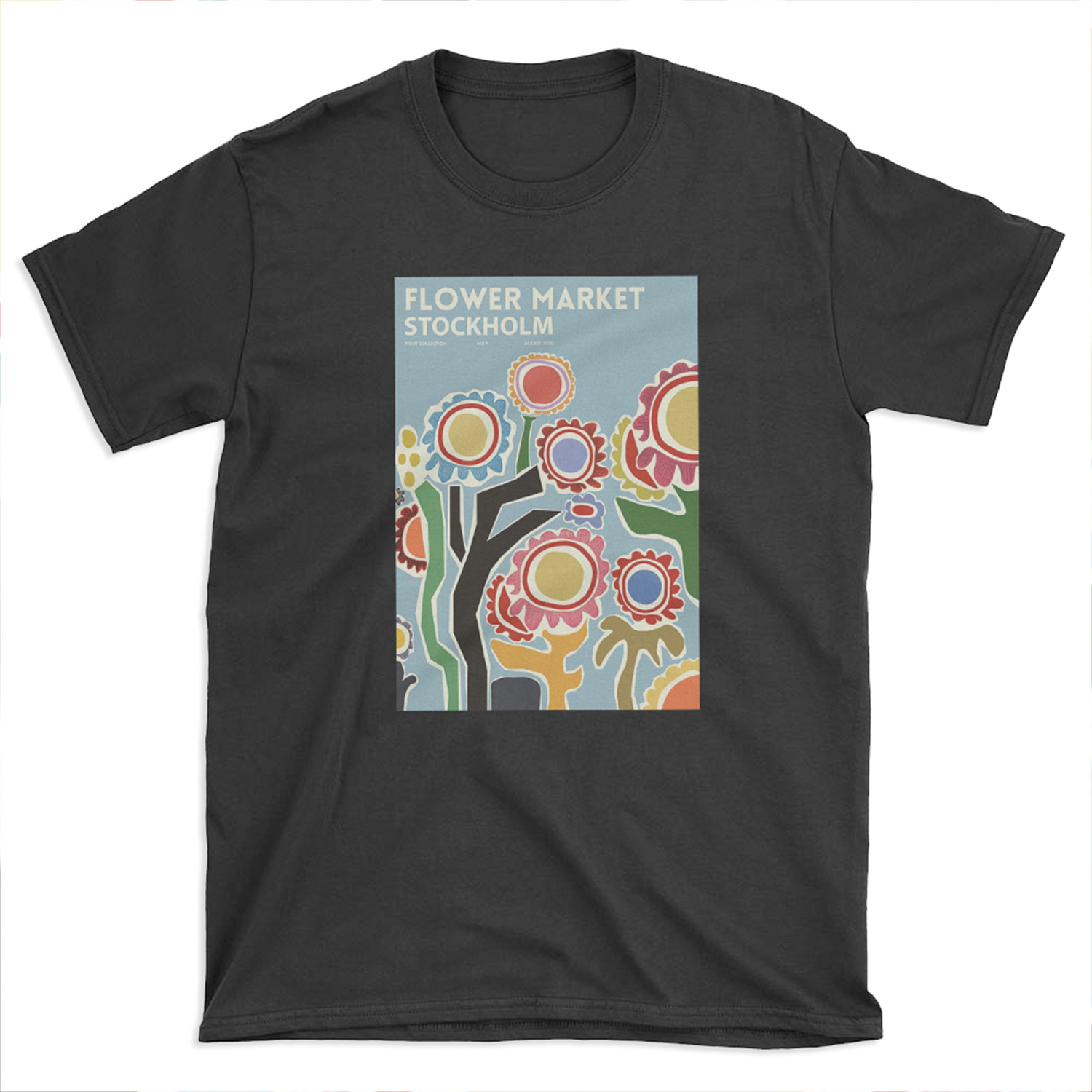 Flower Market - Stockholm T-shirt Tee