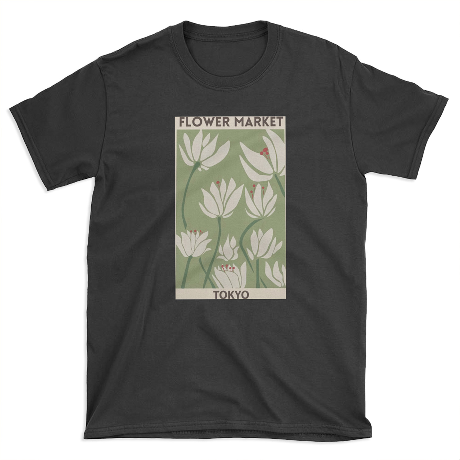Flower market T-shirt Tee