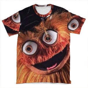 Flyers New Mascot &Quotgritty&Quot AOP T-shirt Tee