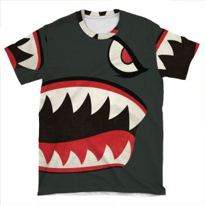 Flying Tigers Nose Art AOP T-shirt Tee