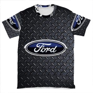 Ford Logo Steel AOP T-shirt Tee