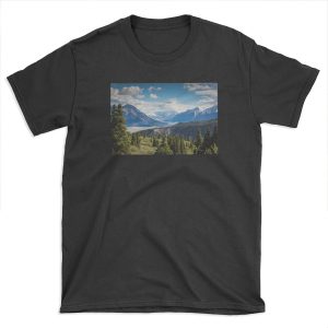 Forest Mountains River National Park Nature Photography Wall Art T-shirt Tee