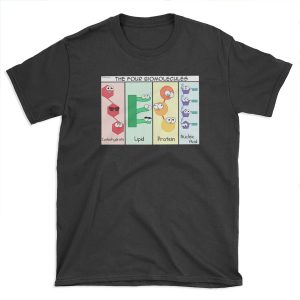 Four Biomolecules T-shirt Tee
