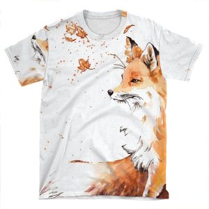 Fox 2 AOP T-shirt Tee