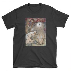 Fox & Wisps - TeaKitsune Fox Yokai T-shirt Tee