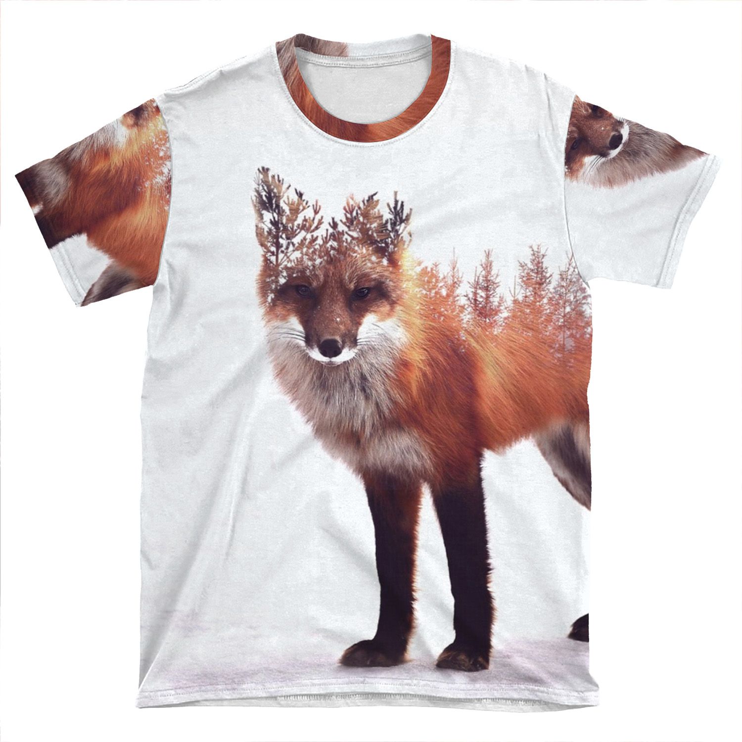 Fox AOP T-shirt Tee