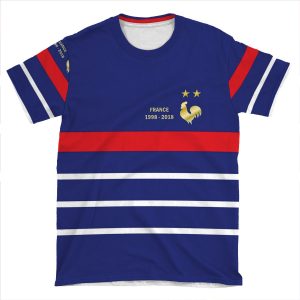 France Champion 2 Stars Bis AOP T-shirt Tee