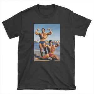 Franco and Arnold on the Beach T-shirt Tee