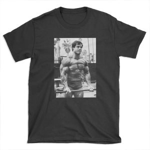 Franco Columbu Bicep Curl T-shirt Tee