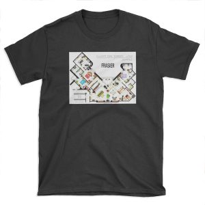 Frasier Apartment Floorplan T-shirt Tee