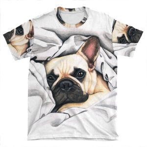 French Bulldog - @Miudafrenchie AOP T-shirt Tee