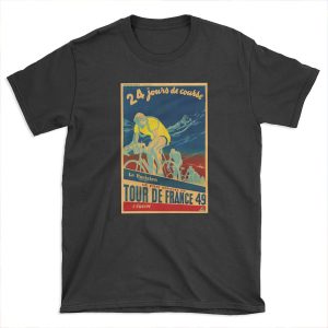 French Vintage Tour De France T-shirt Tee