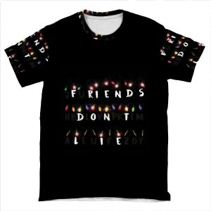 Friend Don't Lie AOP T-shirt Tee