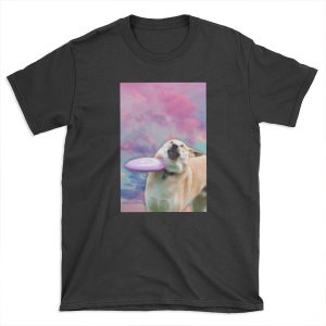 Frisbee Doge T-shirt Tee