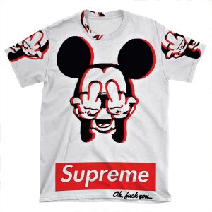 Fuck You From Mic AOP T-shirt Tee