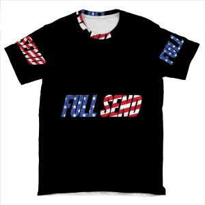 Full Fun Send No Half Send AOP T-shirt Tee