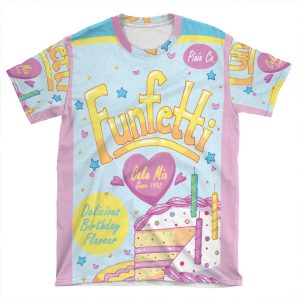 Funfetti Cake Mix AOP T-shirt Tee