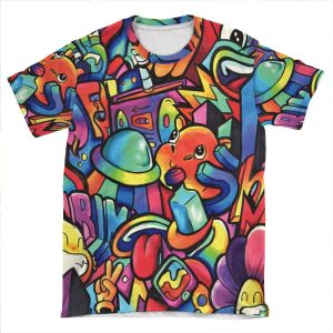 G A L A C T I C AOP T-shirt Tee