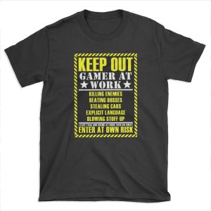Gamer at work T-shirt Tee