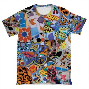 Gaudi Trencadis AOP T-shirt Tee