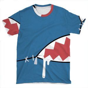 Gawr Gura Shark Mouth AOP T-shirt Tee